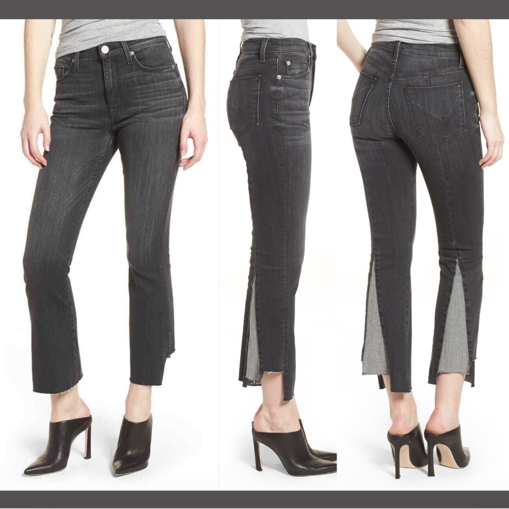NWT‎ $235 Hudson Jeans High Rise Holly Crop Flare Jeans Real World [ SZ 31 ]
